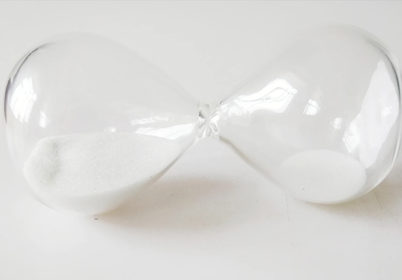 Sandtimer hourglass cute exquisite Classic white sand 5min non-stick Hour Glass for home decoration gifts