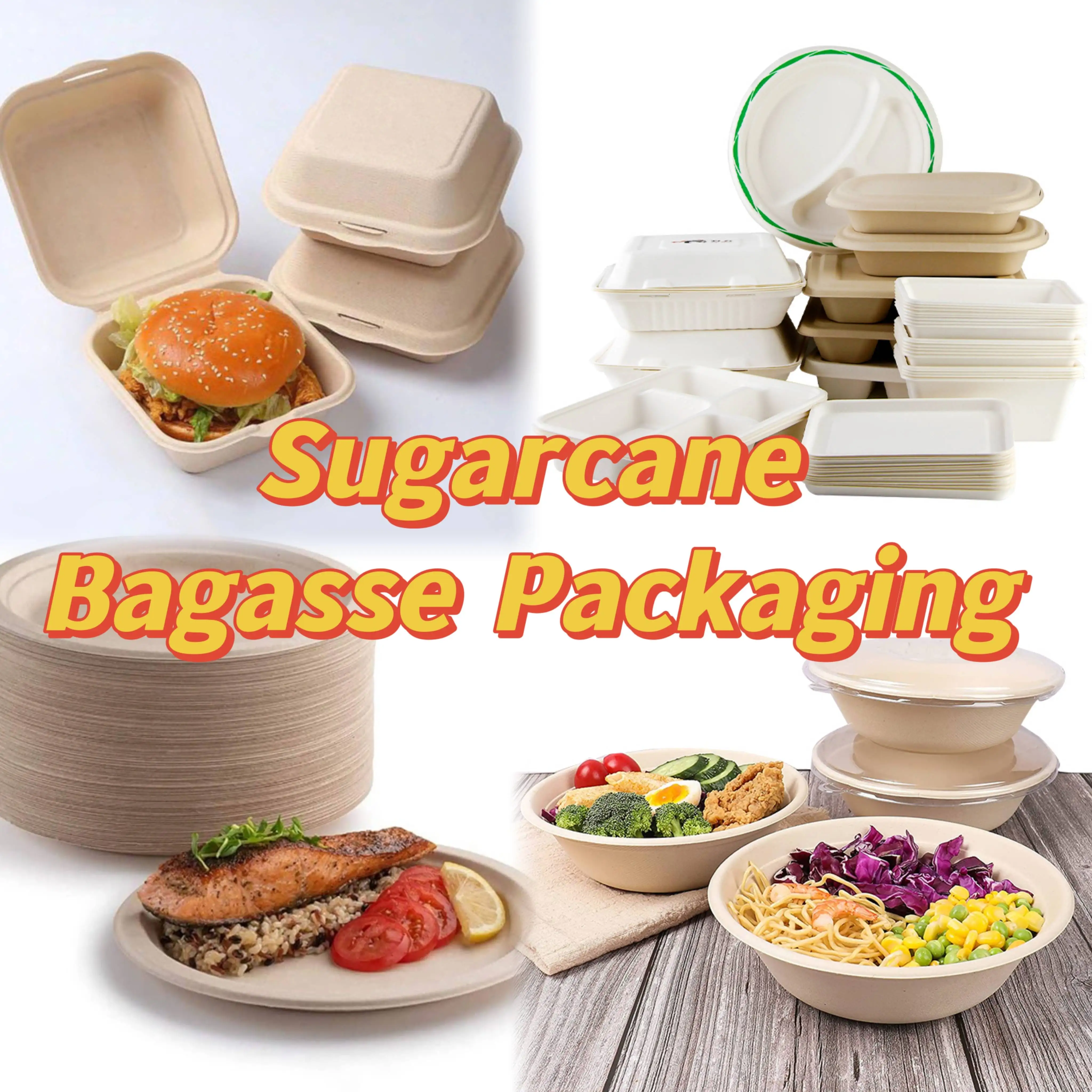 New Bio-degradable Disposable Sugarcane Cup Bagasse Pulp Coffee 6oz 8oz Paper Cup With Lids For Eco Friendly Beverage Packaging