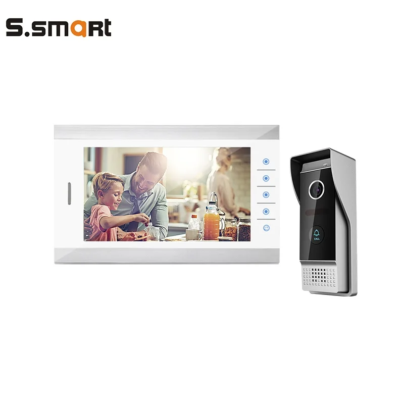 
Factory Price Button Apartment Door Bell Wired Intercom Water Proof Family Doorbell 