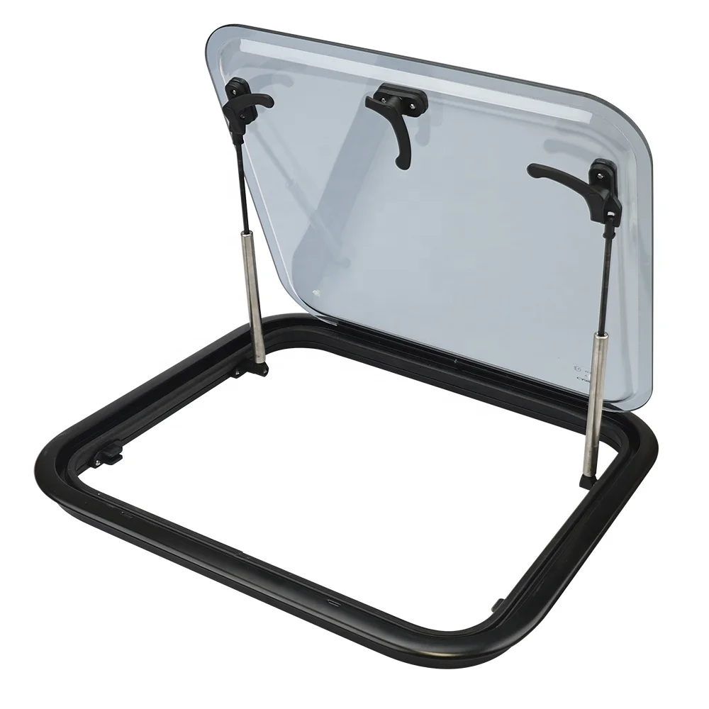 700 400*400 MM Double Pane Acrylic RV Double Glazed Camper Side Window