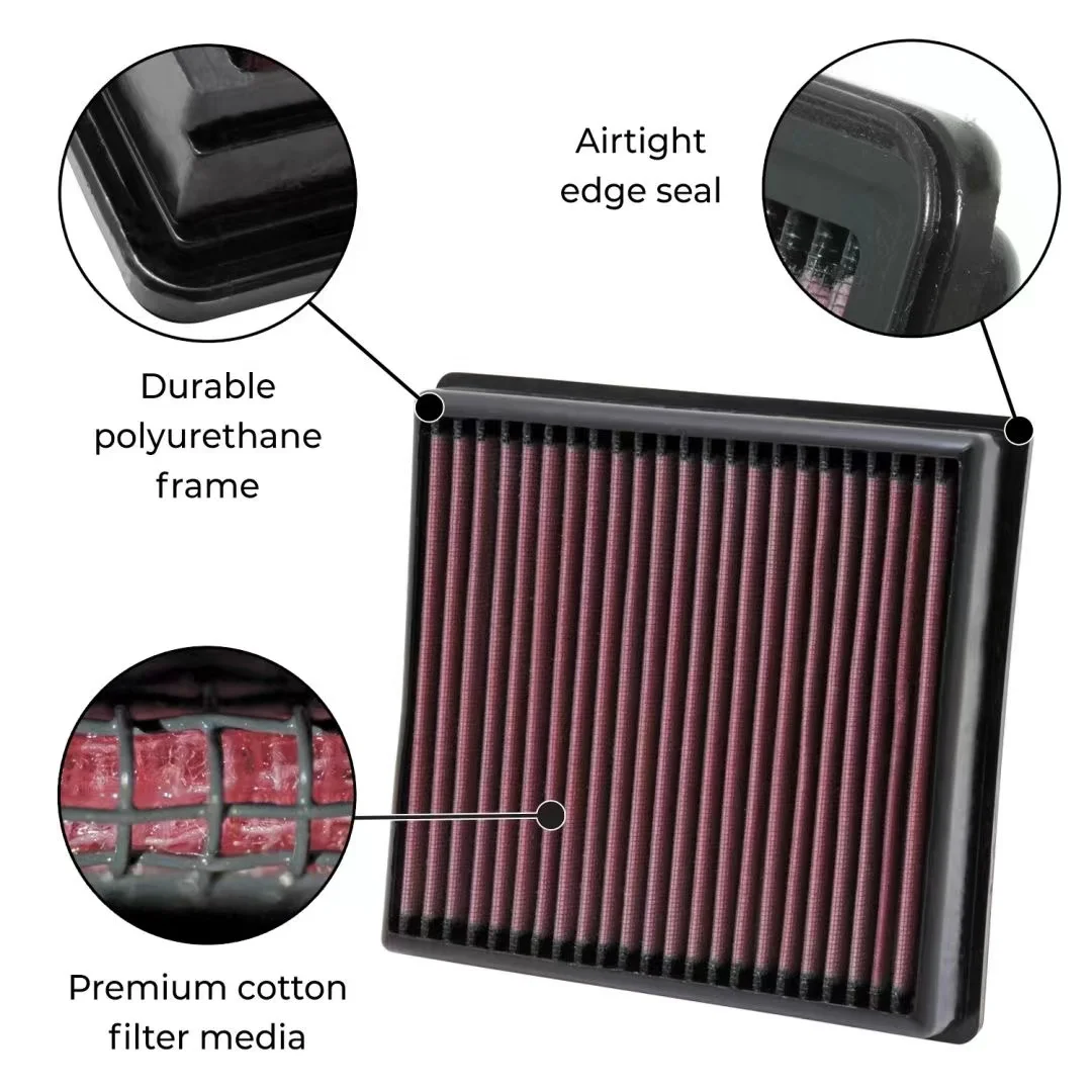 BEST 33-2438 Engine air filter replacement air filter compatible with 2010-2019 To-yota/Le-xus SUV V6/V8  4runner GX460