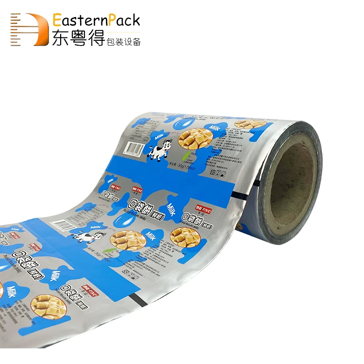 Пользовательская дешевая печатная упаковочная пленка для закусок Bopp Cpp Pe Opp PET влагостойкая пластиковая упаковка для пищевых продуктов рулонная пленка