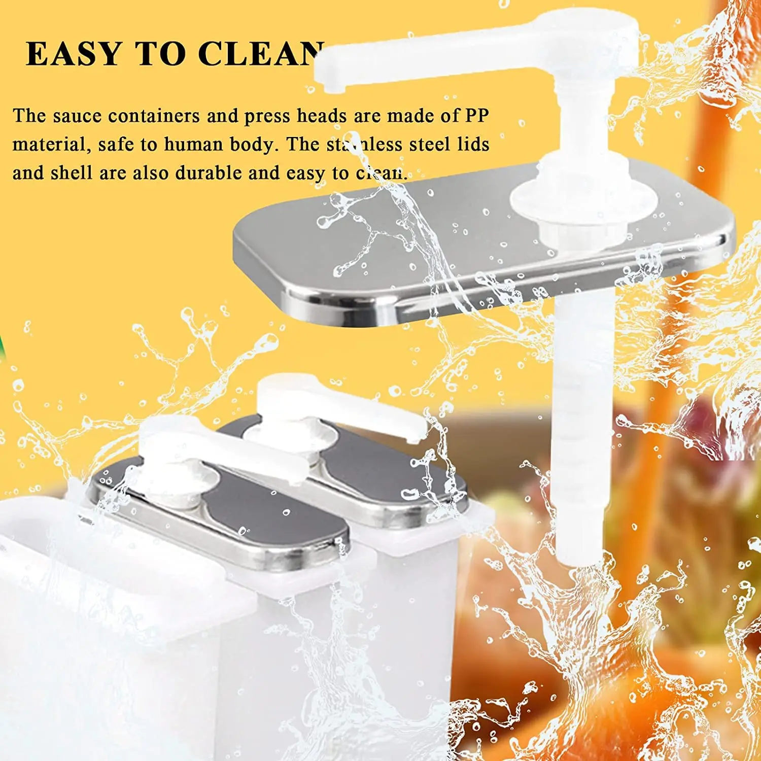 Dontalen Good Quality Big Sauce Dispenser Commercial Sauce Bottle Dispenser Dispenser Sauce For Kitchen Machine For Restaurant