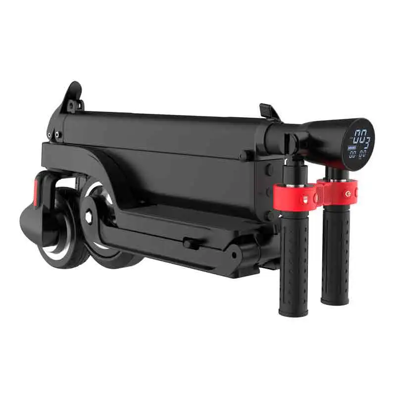 Foldable Electric Motorcycle Scooter 250W Max Black Motor Power Battery Time Charging Color Double Brake Origin