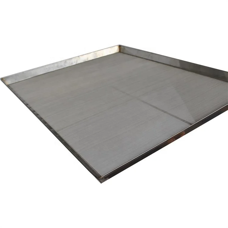 304 316 Stainless Steel Wire Mesh Oven Tray Cooling Rack Thick Wire Bread Drying Tray