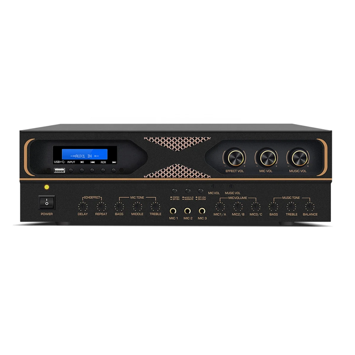 MK-5000 Professional High Power Digital Karaoke Amplifier DJ Speaker For Disco Bar Club Home Theatre