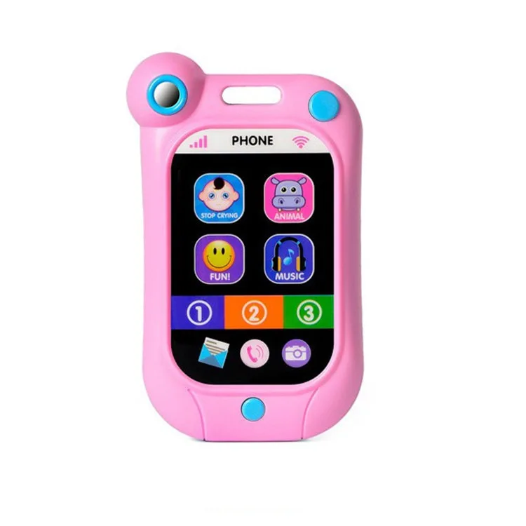 Hot sale high quality new product electric game light music mobile baby phone toy