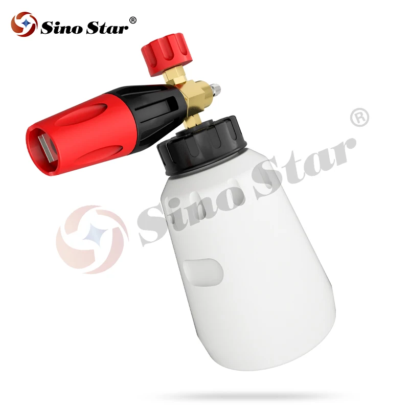 Hot Selling Car Wash Cleaning Tool High Pressure Car Wash Beauty 3200PSI Car Wash Spray Tool 1L Bottle Snow Foam Lance SS-FM2