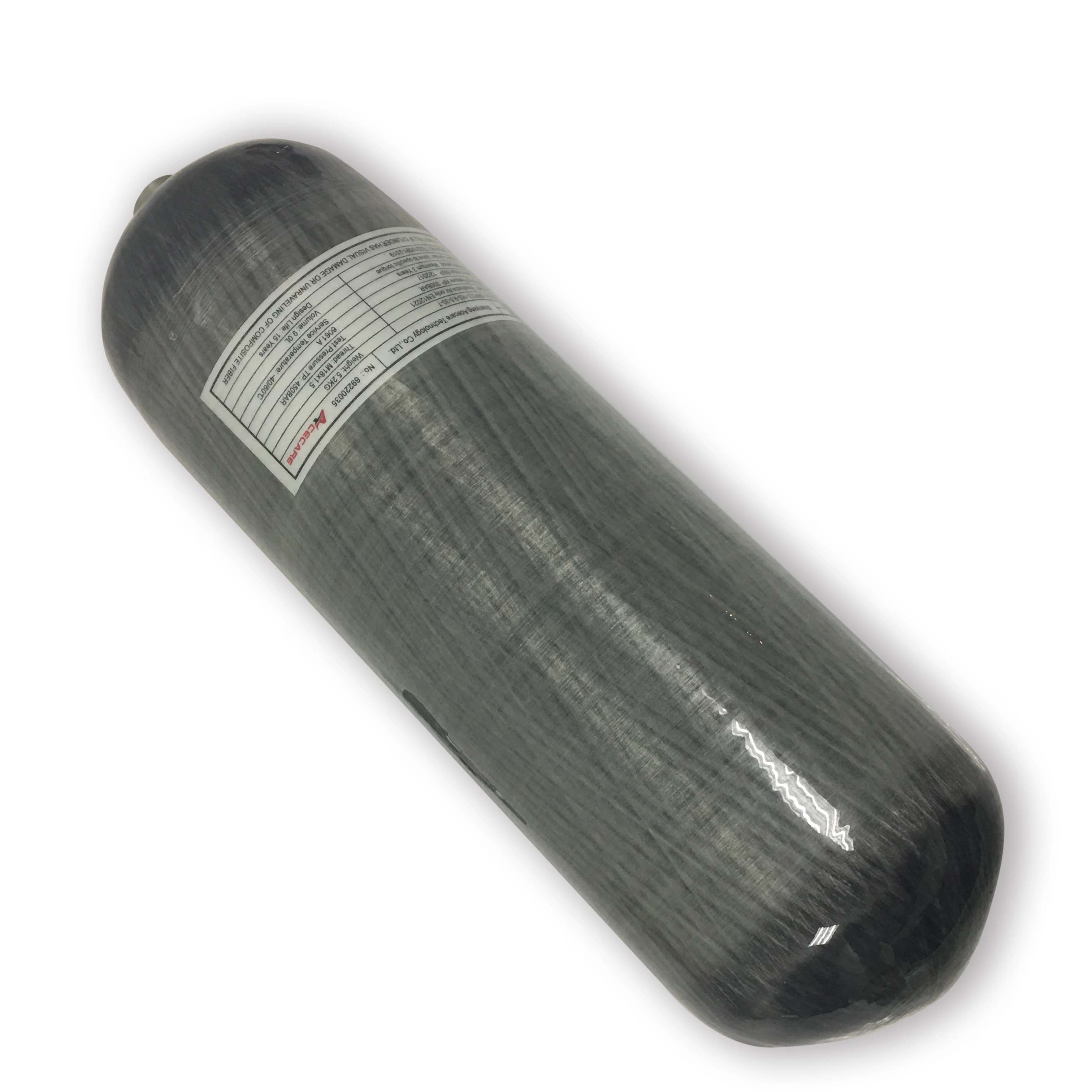 30Mpa 4500psi 9L SCUBA diving tank high pressure carbon fiber
