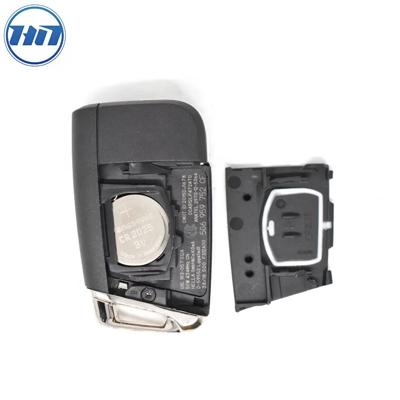 Genuine Semi-Intelligent Flip Remote Car Key For Golf MK7 3 Button ASK 434MHz MEGAMOS 49 chip Car Key Blanks CMIIT 2015DJ1678