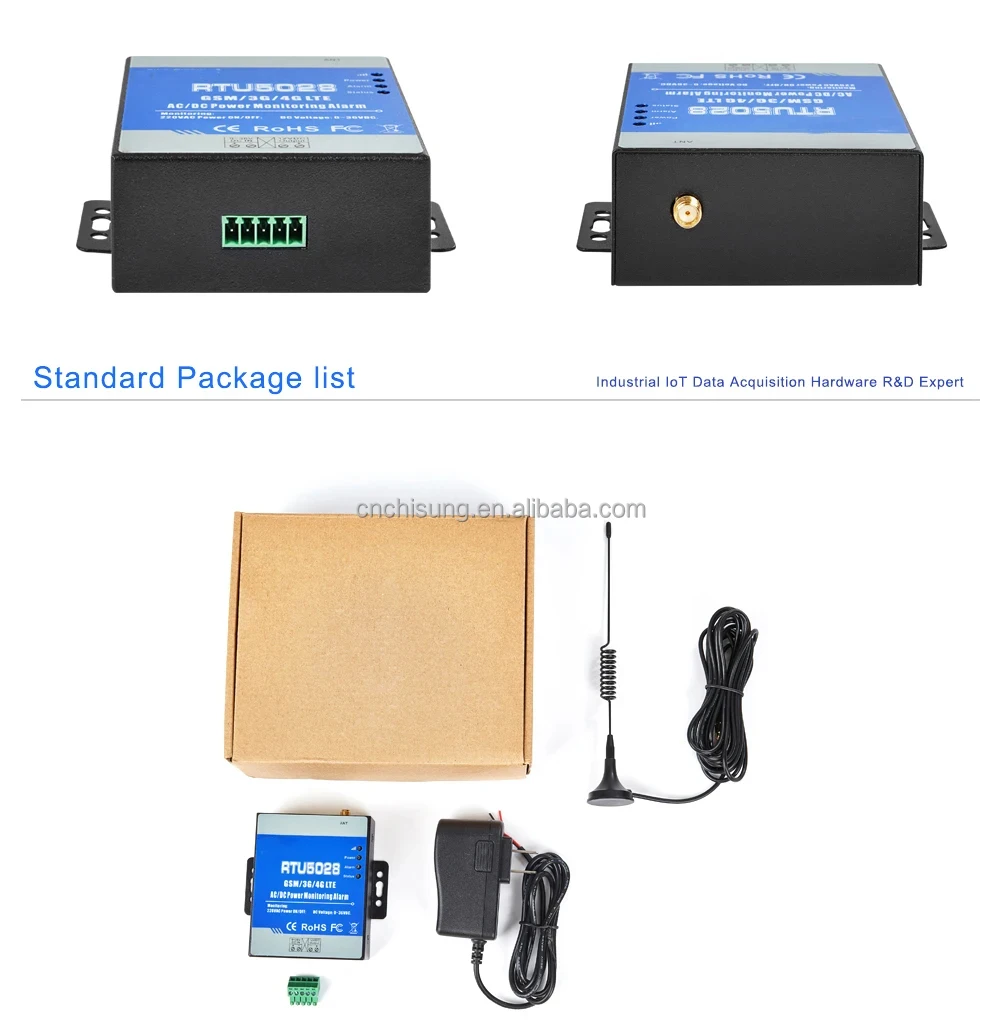 GSM/GPRS/3G/4G/Cloud Voltage&Power Status Alarm Controller Power Monitoring Alarm