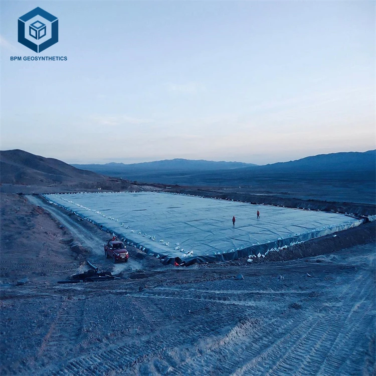 HDPE Liner Sheet 1.5mm Plastic Membrane Sheeting for Mining Project in Philippines