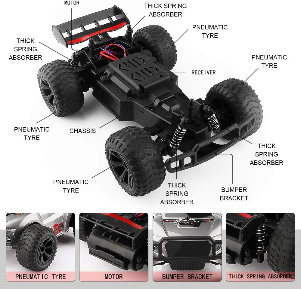 Huiye Speedy Remote Control Car Toys Powerful Driving Rc Vehicles Gifts Cool Racing Competition Gaming Rc Car Toys For Children