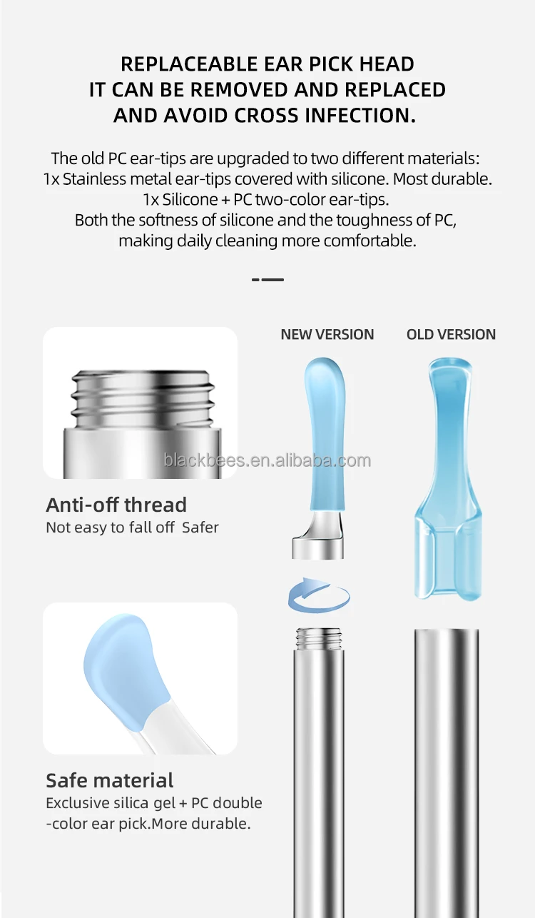 Новинка 2022, трендовый ушной эндоскоп bebird R1 с Wi-Fi, ушной очиститель с микрокамерой 1080P, 3 миллиона пикселей