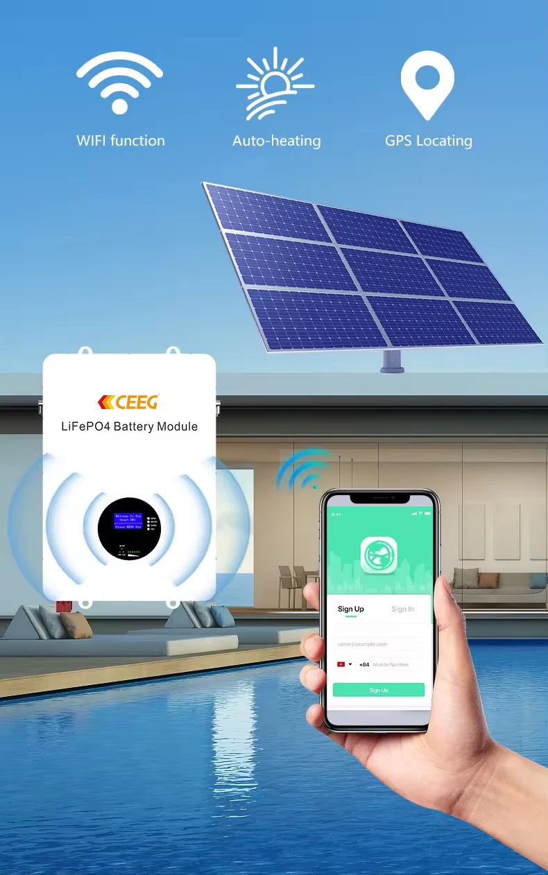 CEEG 48v 200ah lithium solar battery Recharge Power Wall Battery 15kwh 48v lithium ion batteries power station