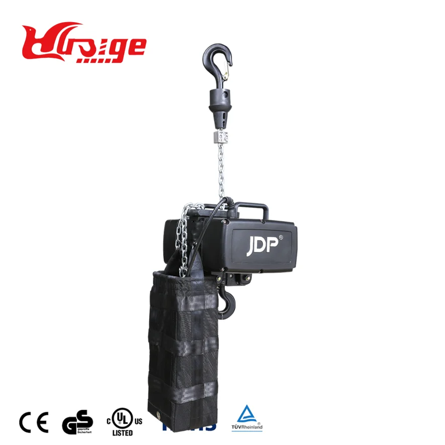 TUV 1Ton certificate Electric chain hoist water proof electric stage chain hoist JDP
