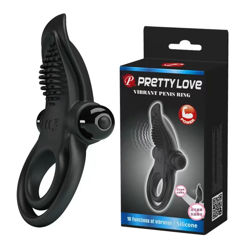 popular cock ring Couple flirting massage Rabbit male vibrator cocking ring delayed ejaculation penis ring delayed ejaculation