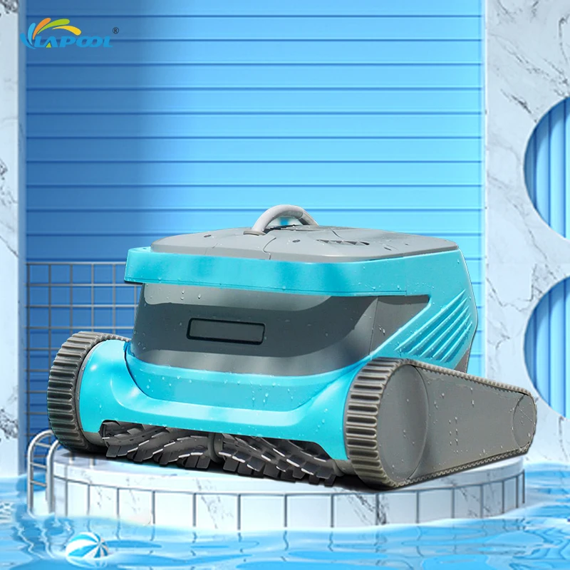 Scrubbing Pool Cleaning Machine Electric Robot Vacuum Cleaner For Swimming Pool