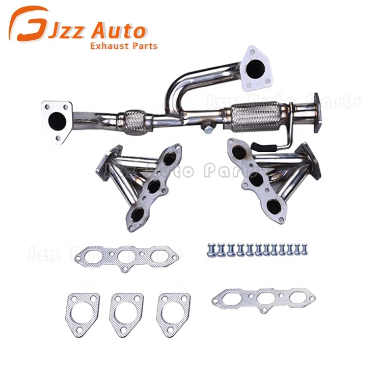 JZZ High Performance STAINLESS STEEL exhaust HEADER system FOR 98-02 J30 car part