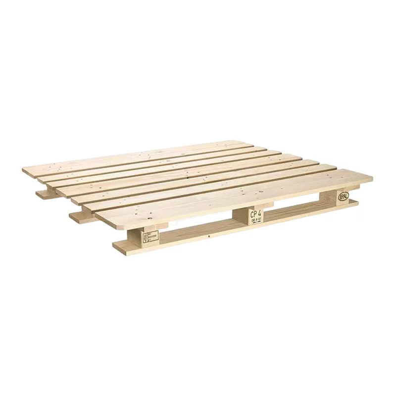 Hot Sale Cheap Customized EPAL 1100*1300mm 4-Way CP4 Solid Wooden Pallets For Logistics Packaging