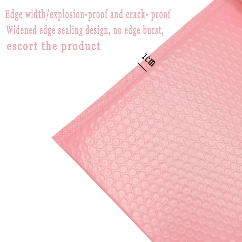 Low MOQ Poly Bubble Mailers Print Logo Air Polly Mailer Bags Padded Envelope Express Shipping Package