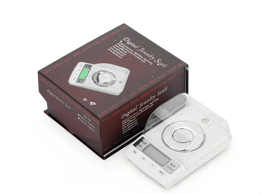 Jewelry Powder Scale 50g/0.001g with Tare function Digital jewelry scale with High Accuracy Blue backlight