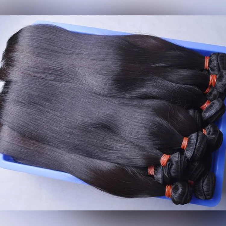 Indian Human Hair 100 Virgin Remy Hair Extension Double Drawn European DHL FEDEX Set Style TNT Piece EMS Color