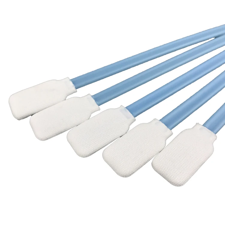 Printer Head Industrial Cleaning 50pcs Dust Free Square Rectangle Polyester Cleanroom  Swab