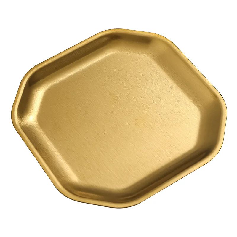 304 Stainless Steel Korean kimchi Horseradish Sauce Dish Plate