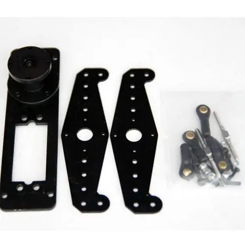 Rudder Servo Auxiliary Arm FM11-303 - Black (for 50cc Petrol Airplane)