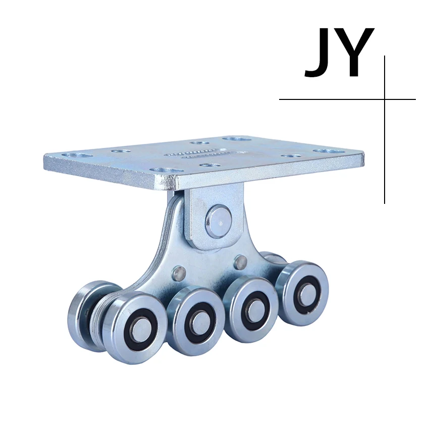 Универсальная сверхпрочная дверная фурнитура, консольная раздвижная дверь, колесо, роликовая фиксирующая пластина для склада, фабрики, виллы, школы