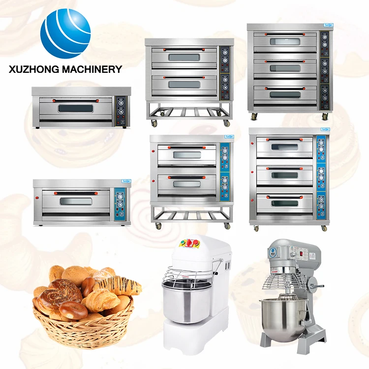 3 decks 6 trays Baking Equipment bakery oven philippines sale gas oven for bakery