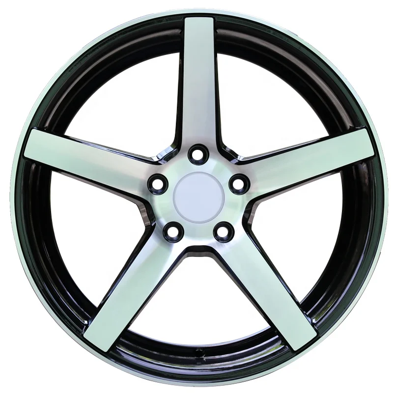 China factory direct selling 5 spokes 15 16 17 18 inch 22x12 casting aluminum chrome alloy car wheels for toyota rims