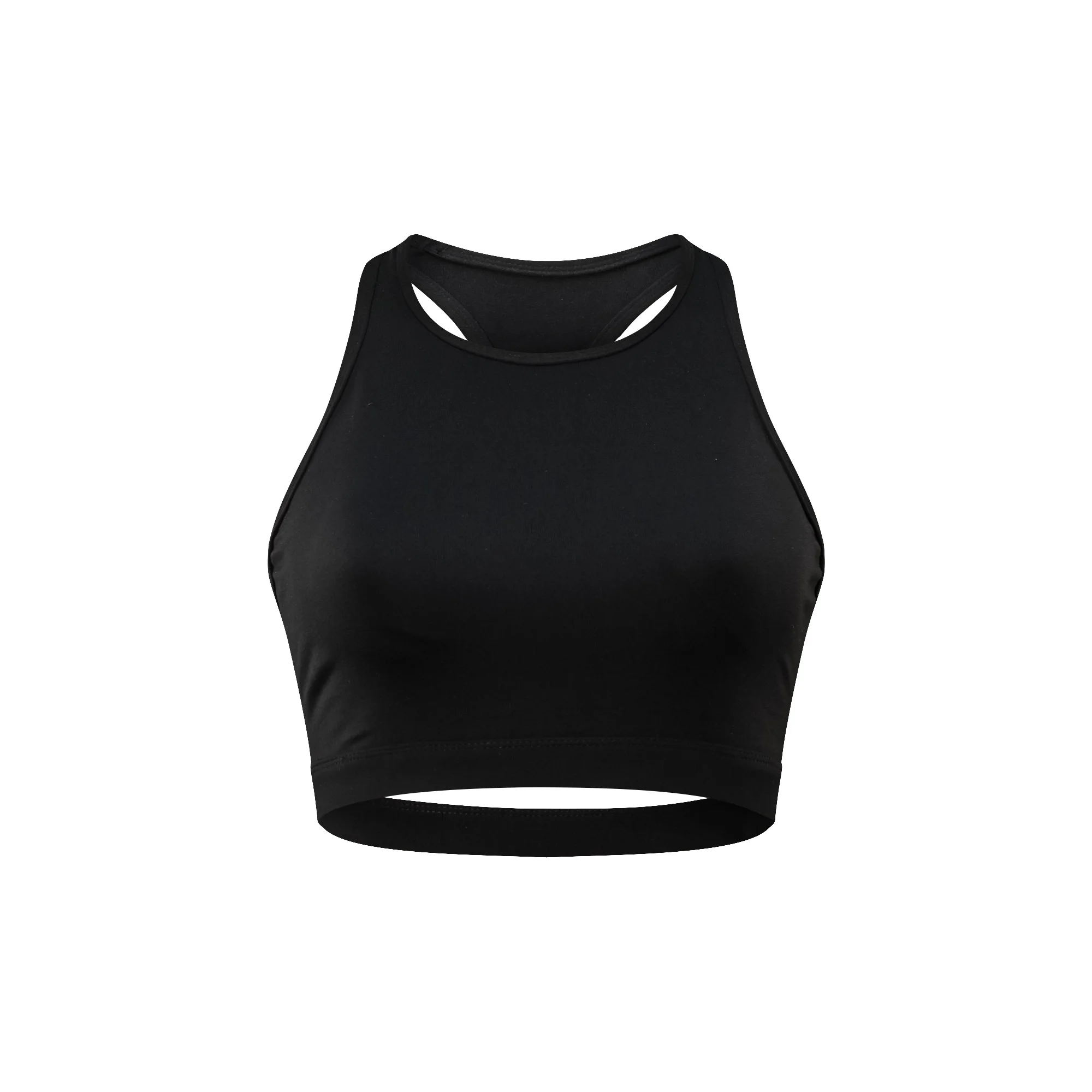 
Gym wear bra hot sales chest lift up custom make wholesale blank medium support sports bra yoga crop top for women 