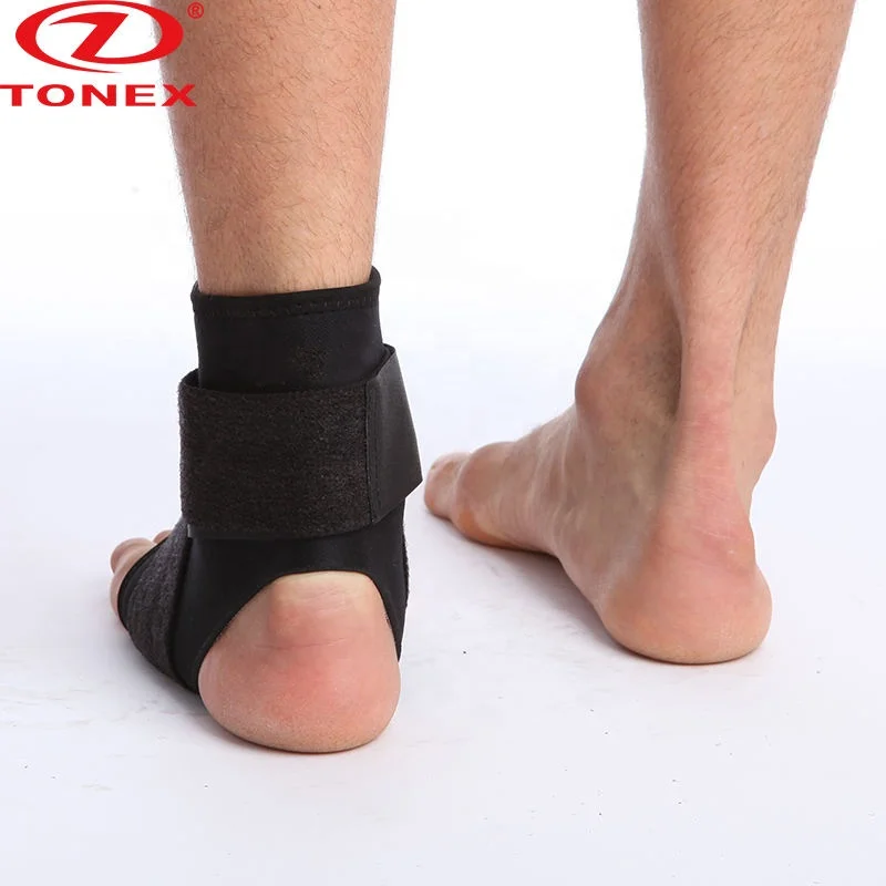 Оптовая продажа, OEM, логотип на заказ, эластичный неопреновый фиксатор голеностопа, бандаж, компрессионный фиксатор голеностопа