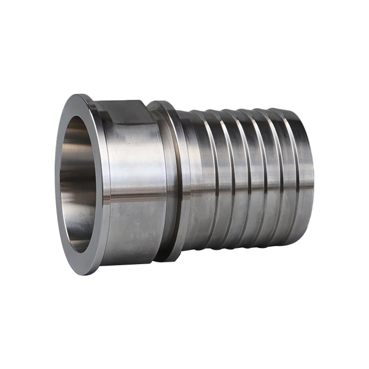 OEM stainless steel food grade stem clamp ferrule pipe metal joint for pipes