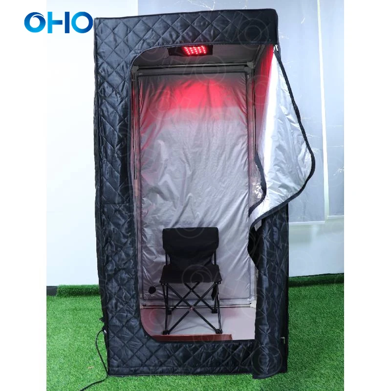 2024 New Design Portable Infrared Sauna Tent Red Light Sauna Room for Outdoor Indoor Use
