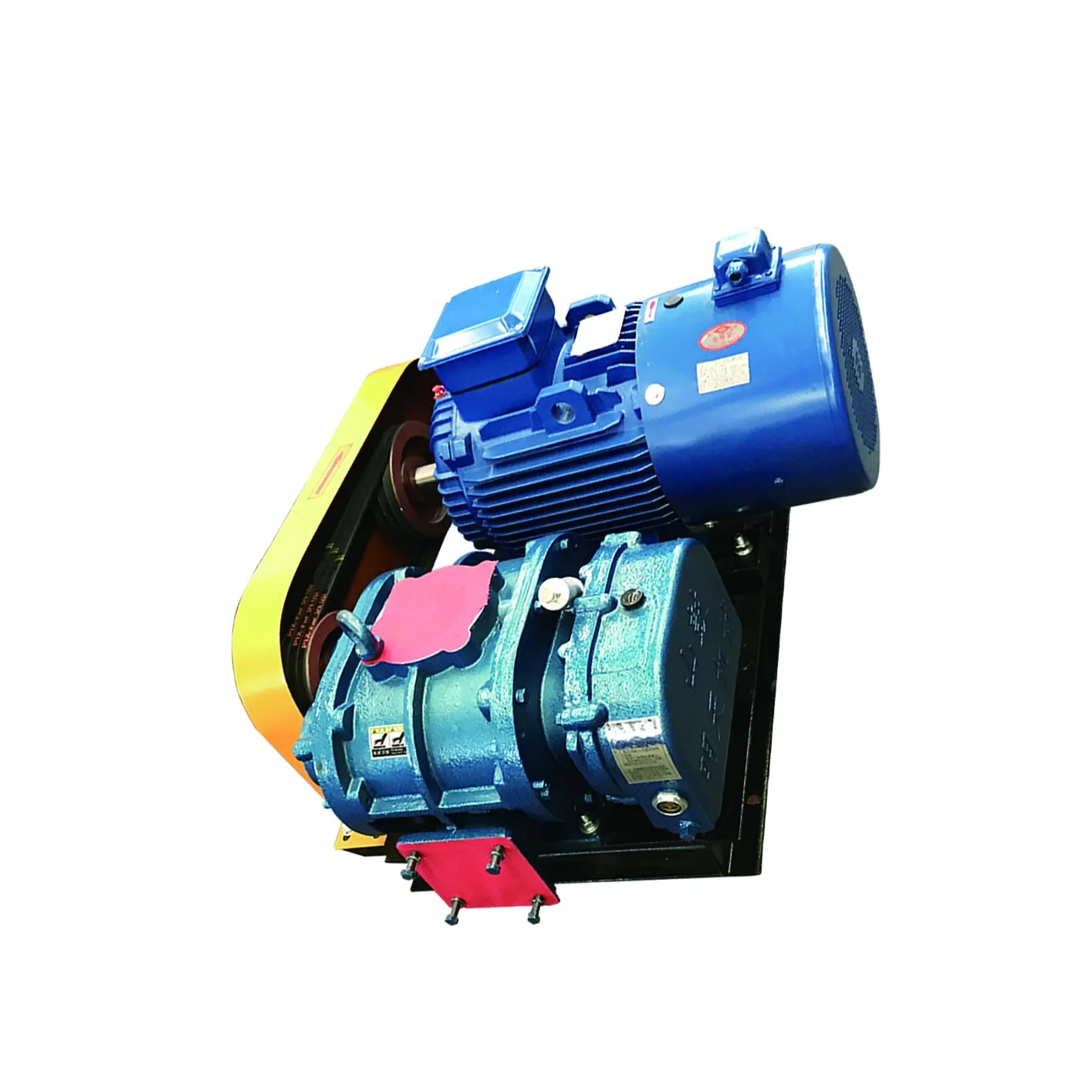 Three Lobes Industrial RSR-100 Air Supply Pneumatic Conveying Sewage Treatment Air Supercharger Ammonia Gas Roots Blower