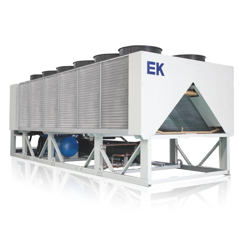 Energy Saving Screw Compressor 120HP Air Cooled Screw Chiller For Industry