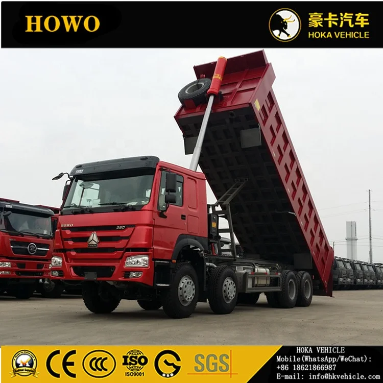 Hot Sale SINOTRUK HOWO DUMP TIPPER TRUCK 380HP EURO IV 8*4