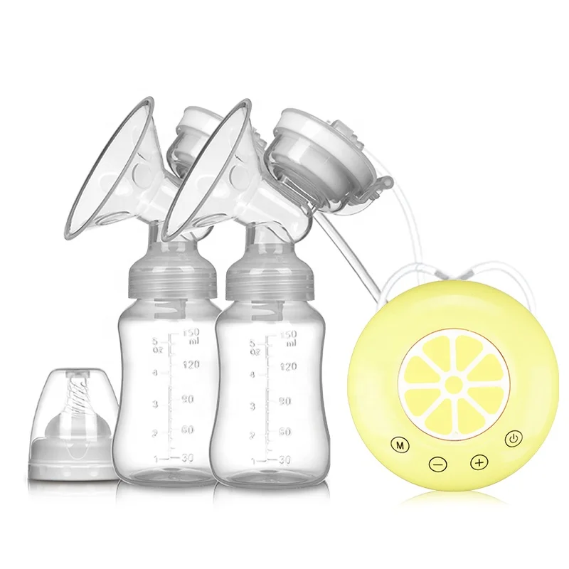 Double Portable Electric Breast Milk Breastfeeding Pump with Mass Function