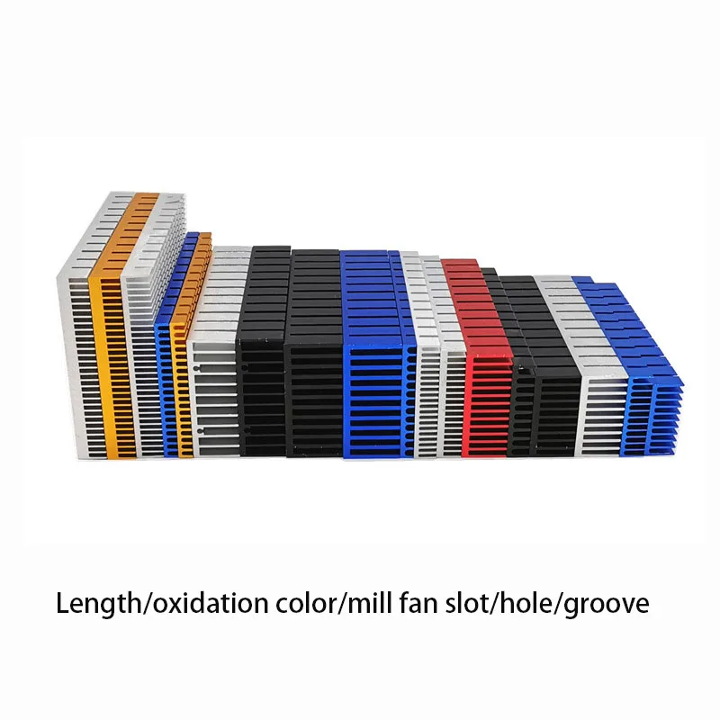 Горячая Распродажа радиатор высокой мощности 120 мм усилитель процессора радиаторы светодиодная печатная плата алюминиевый пользовательский радиатор