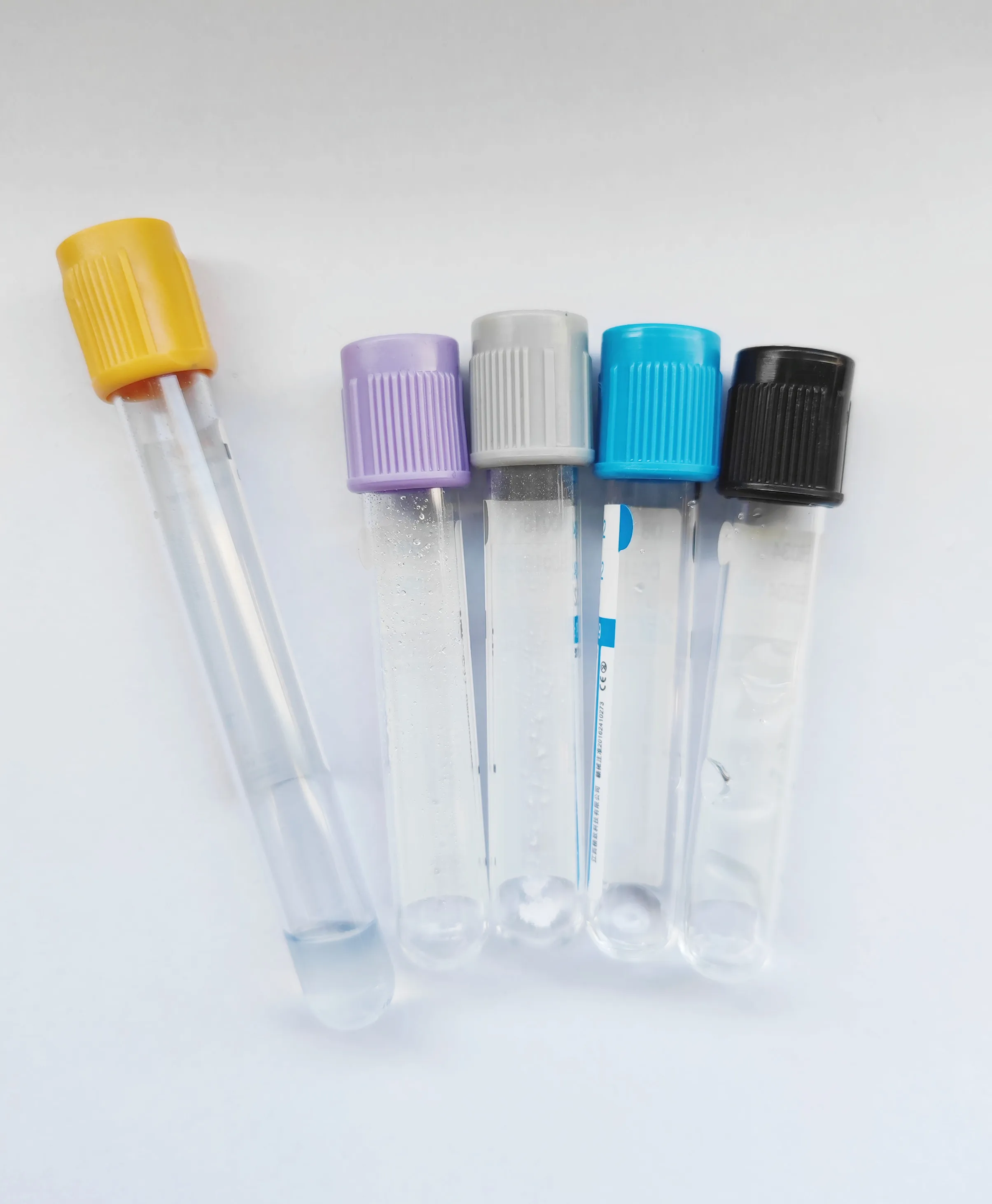 Factory Disposable Serum Biochemistry Examination plain tube with Clot Activator vacuum blood collection activated clotting tube