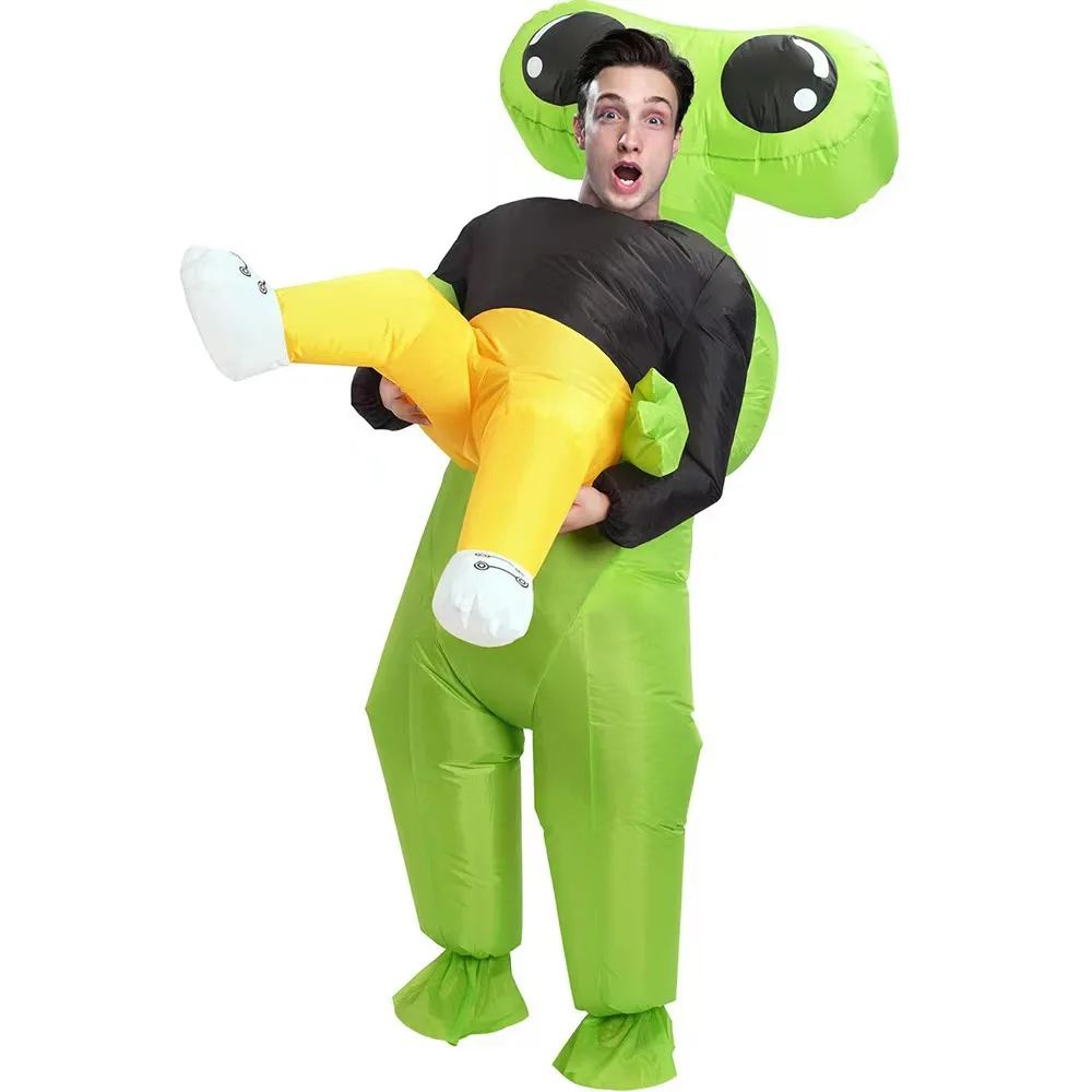 Halloween Costume Alien Inflatable Suit Crossborder Green Monster Outfit Popular on Douyin
