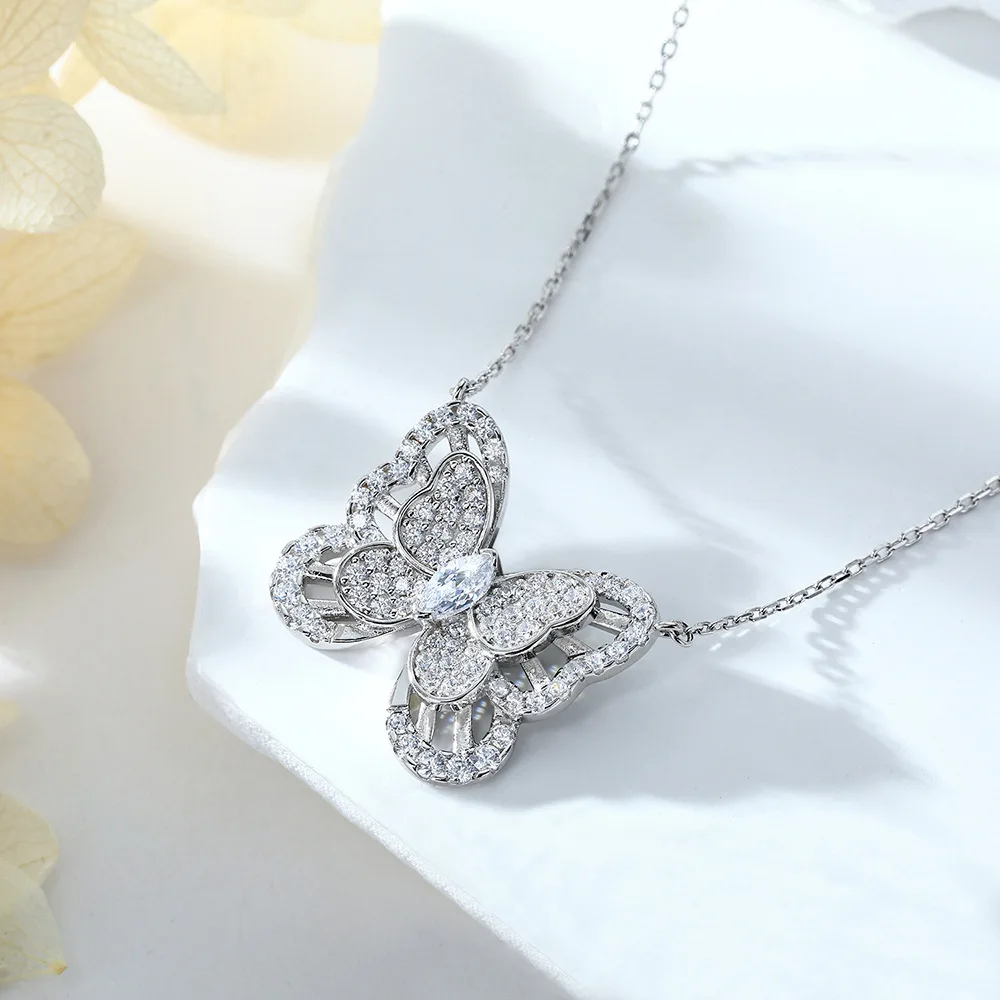 Fashion butterfly jewelry women 925 sterling silver jewelry set turkish Jewelry