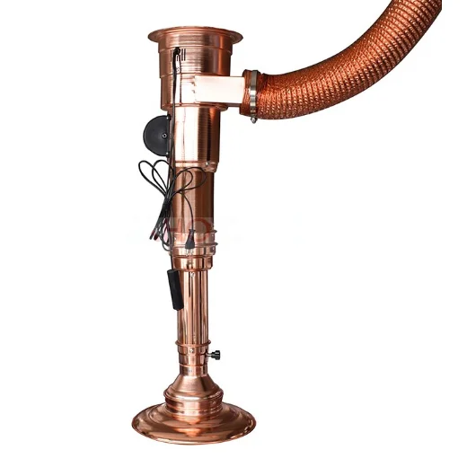 Electric Bbq Grill Korean Restaurant Commercial bbq smoker exhaust pipe