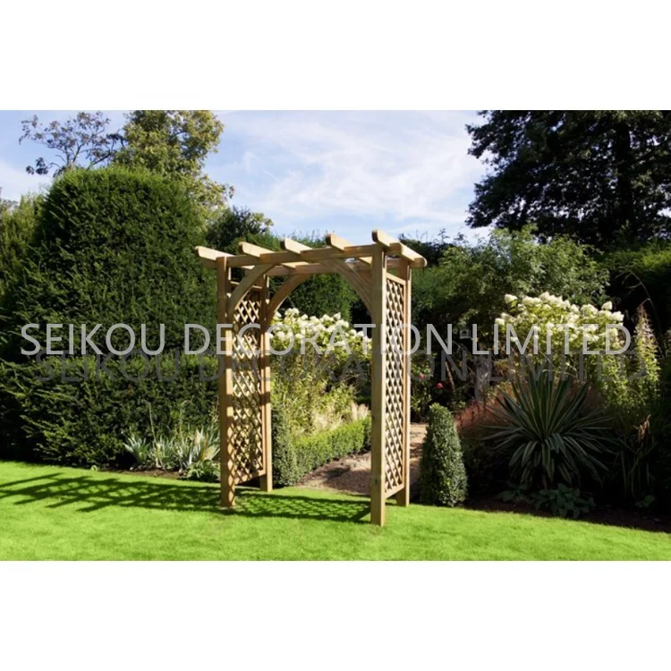 Садовая деревянная беседка Арка дверных конструкций