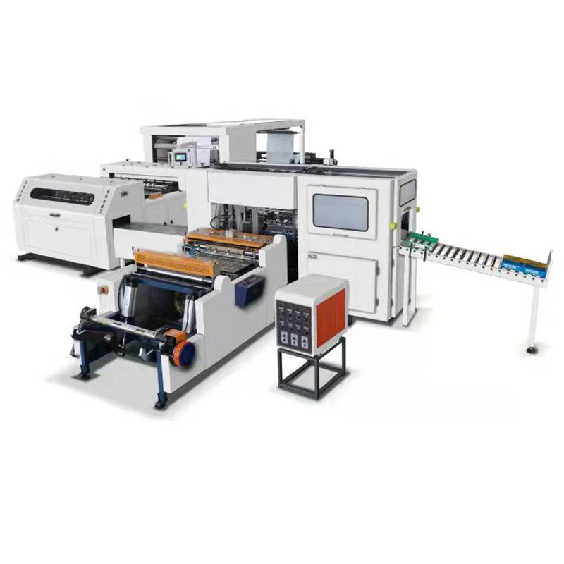 HQJ Model Full Automatic A4 Paper Sheet Cutting Machine