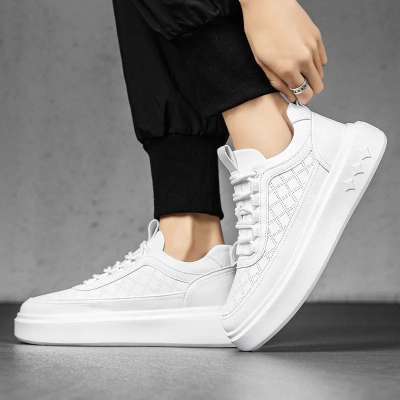 Wenzhou Factory Shoes New Styles Trendy Breathable Sneakers Lace-up Shoes  casual shoes for men For Men