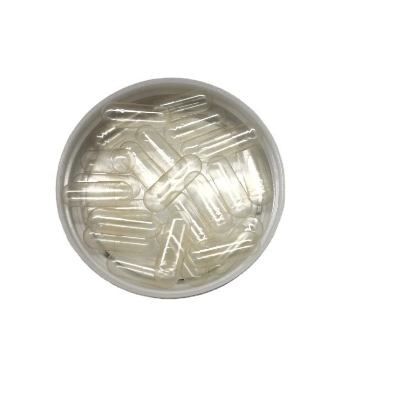 Healsee Capsule Size 0 00 000 1 2 3 4 5 Clear Halal HPMC Capsules and Veggie Empty Capsule  Packaging Made in China